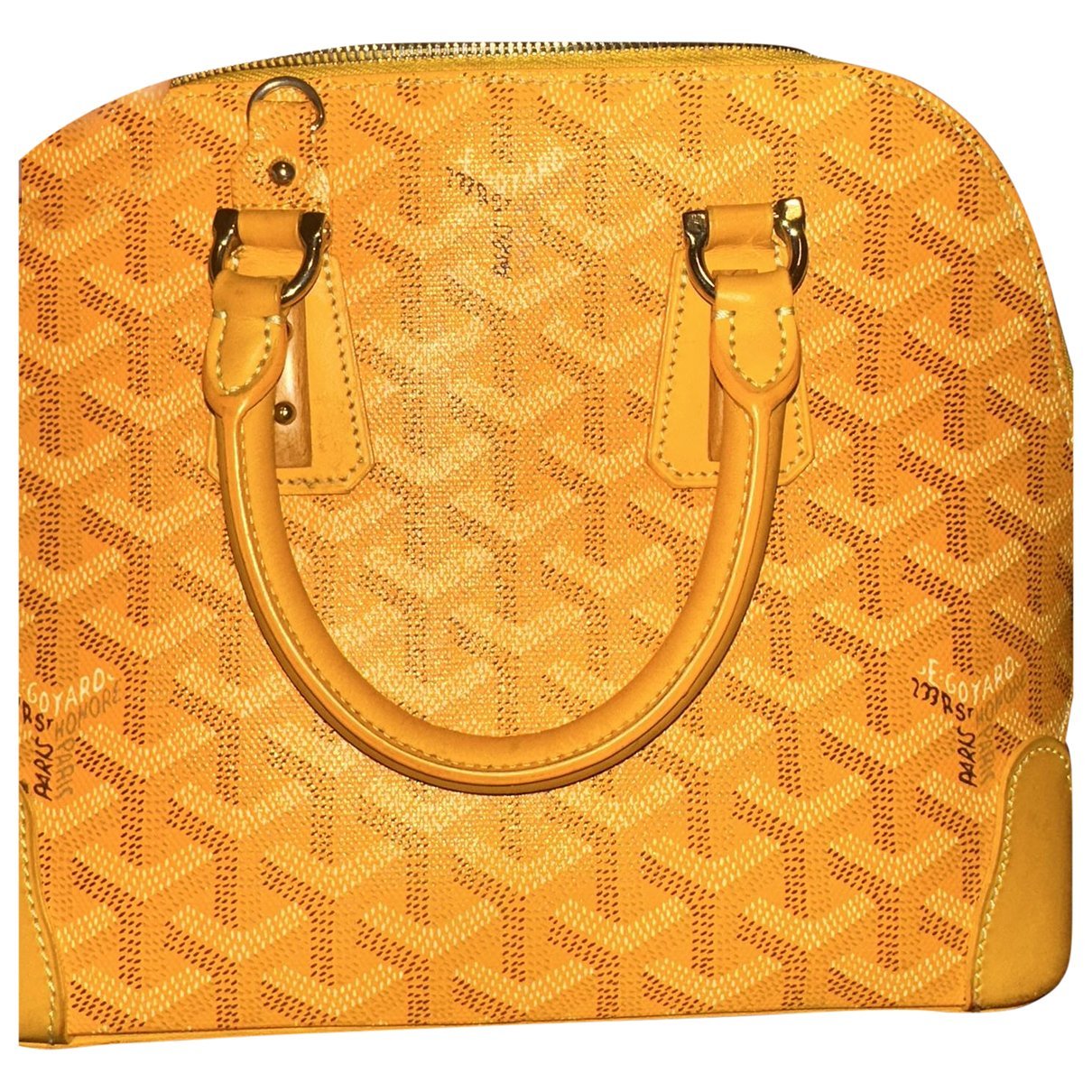 Vendôme leather handbag