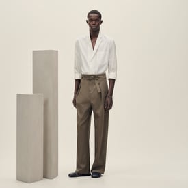 Pleated Malte pants