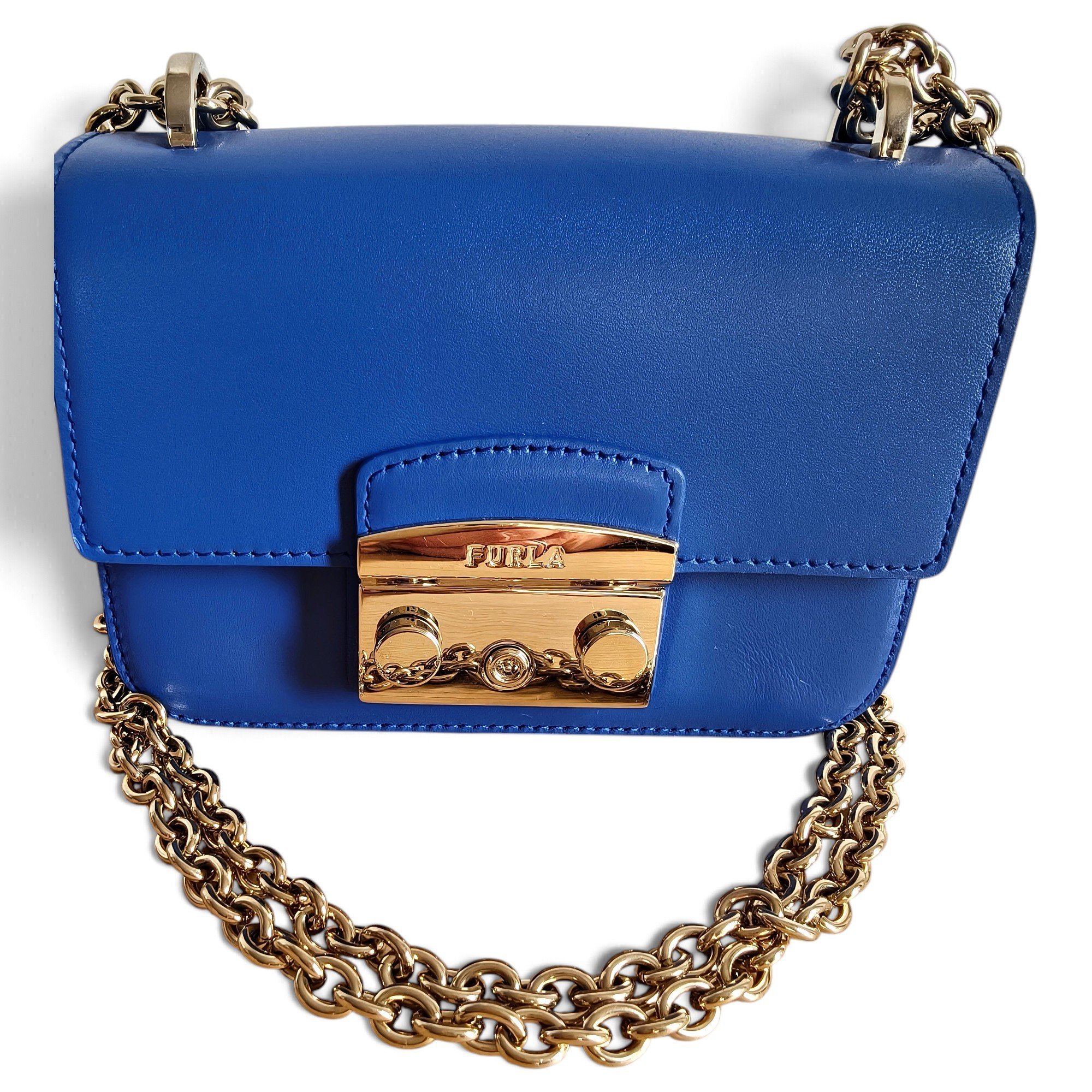 Metropolis leather crossbody bag