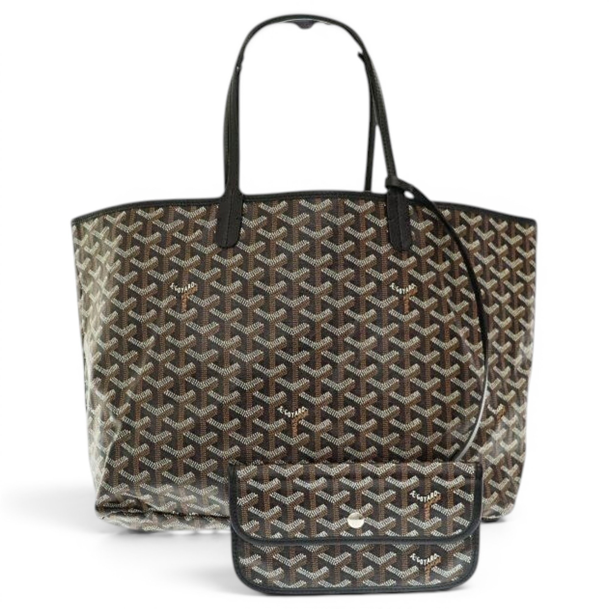 Leather tote