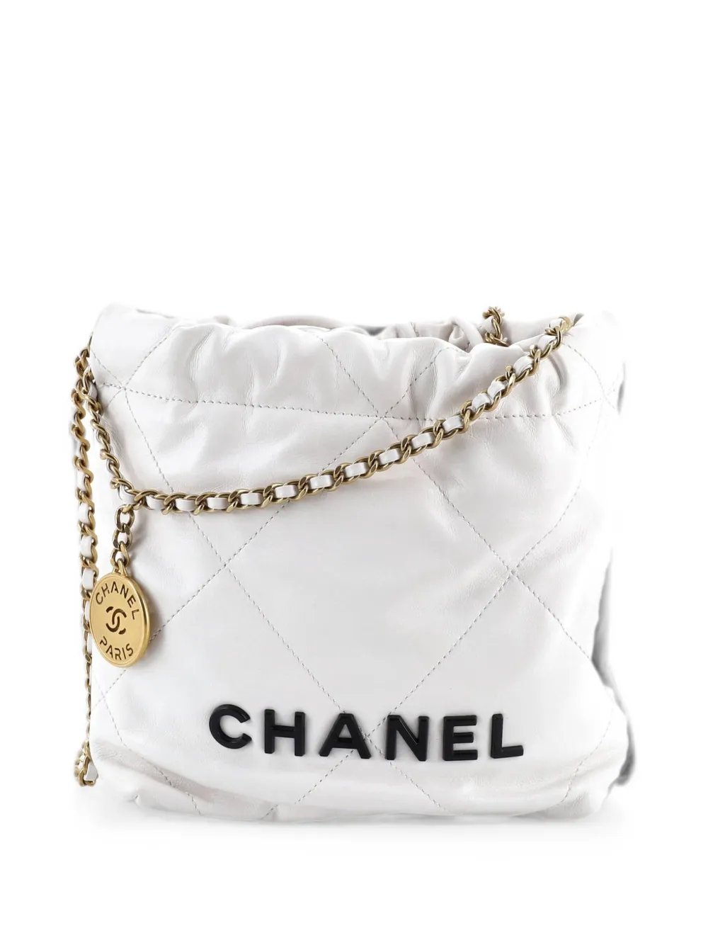 22 Chain Hobo Quilted Calfskin Mini crossbody bag