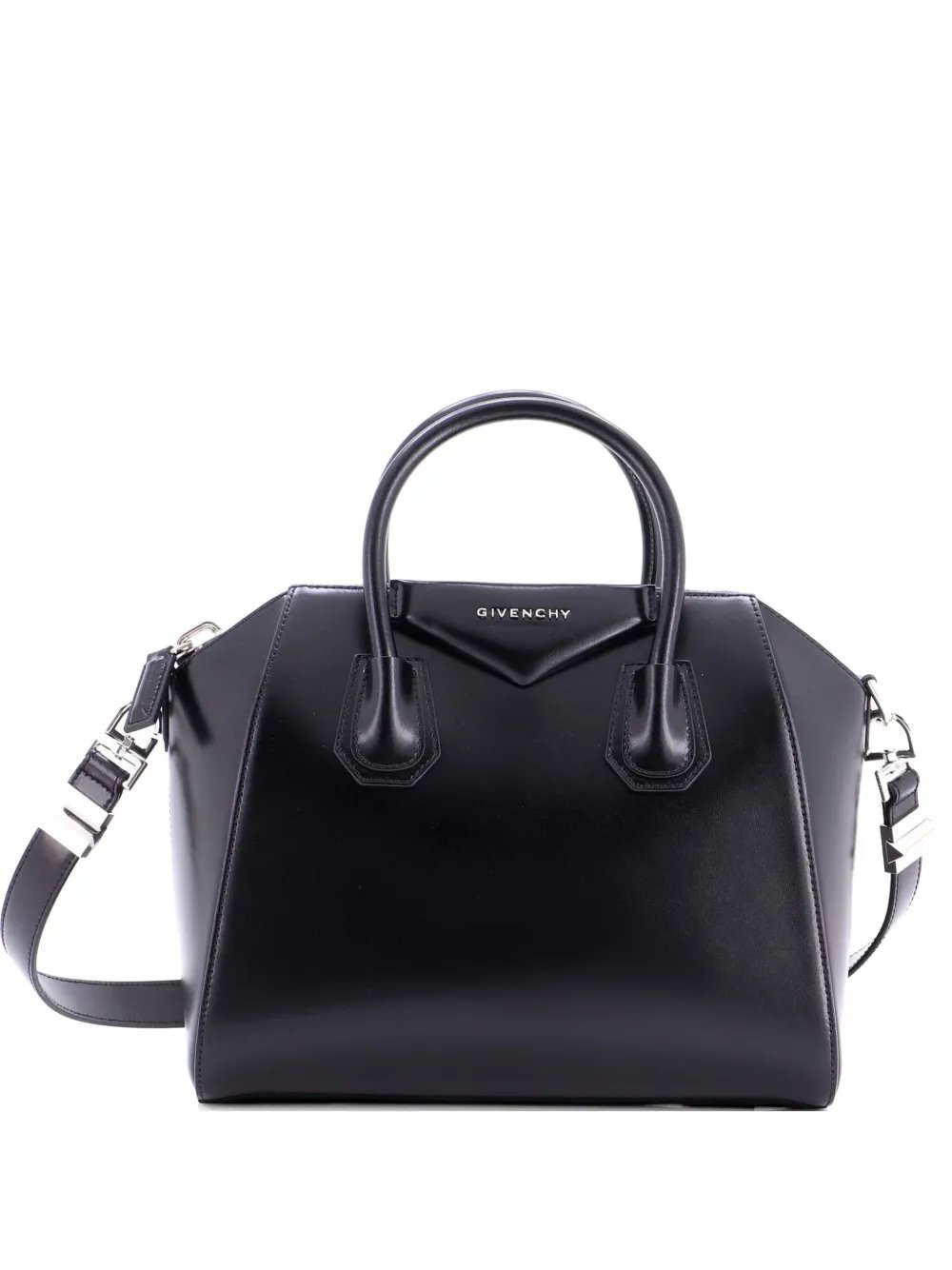 Antigona Bag Glazed Leather Small satchel