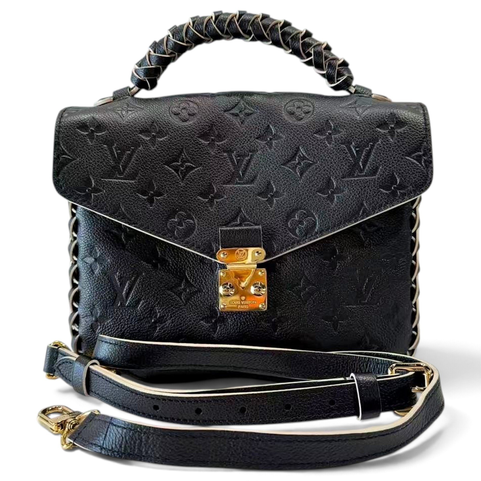 Metis leather handbag