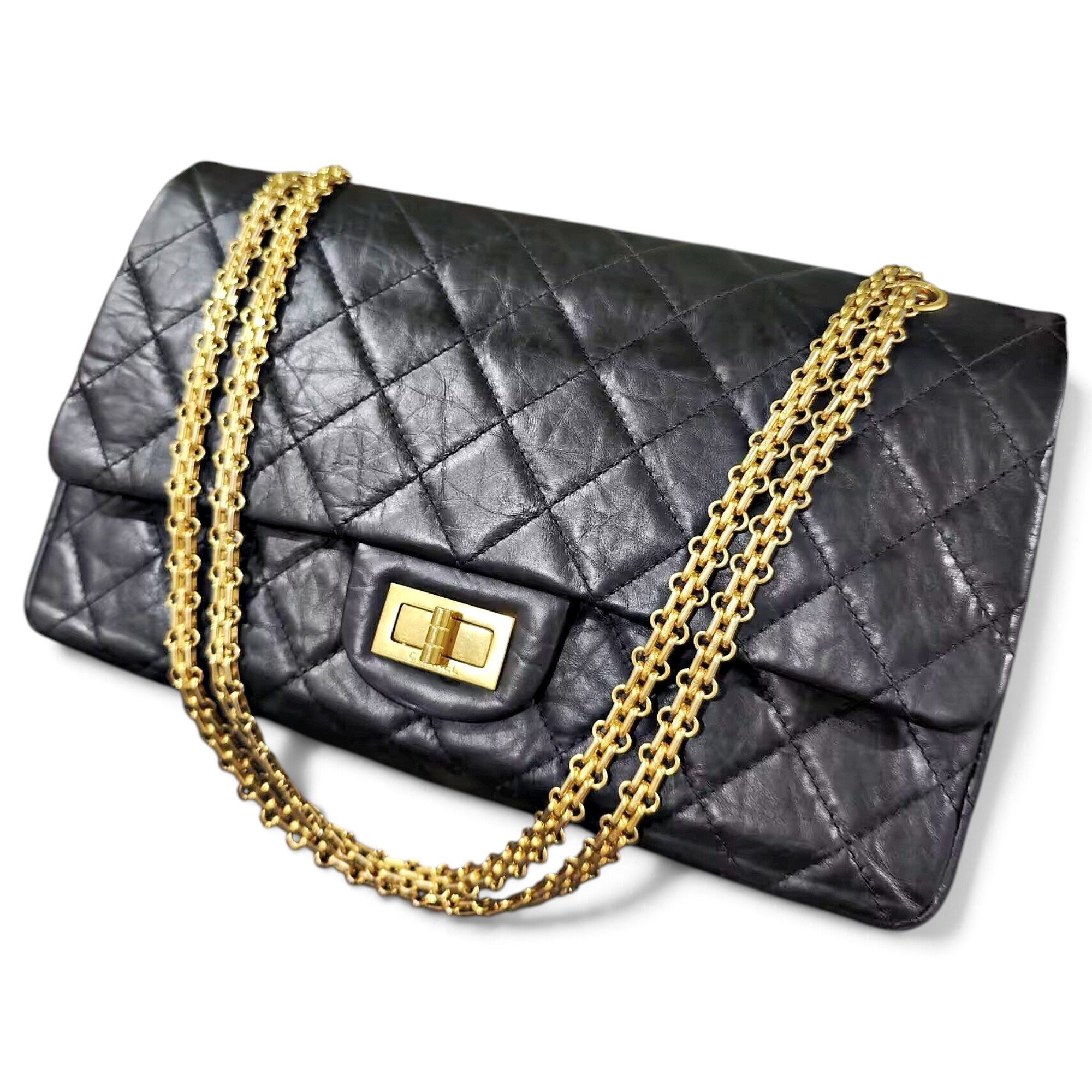 2.55 leather handbag