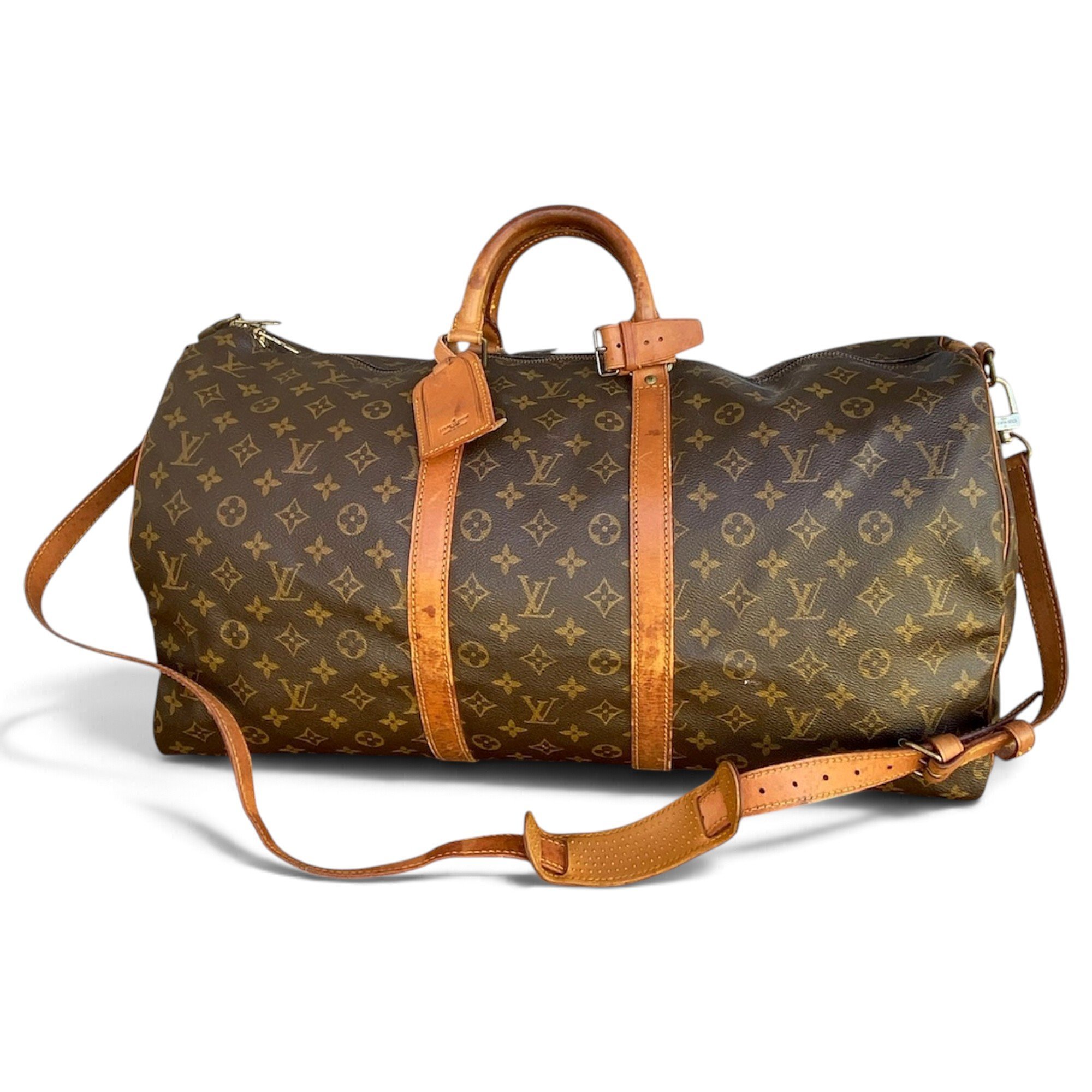 Keepall leather 48h bag