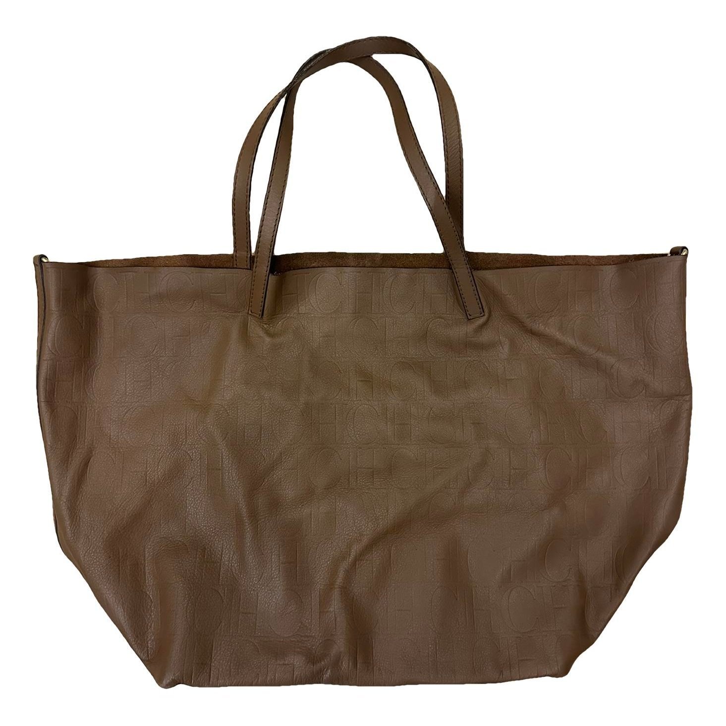 Carolina Herrera Leather tote