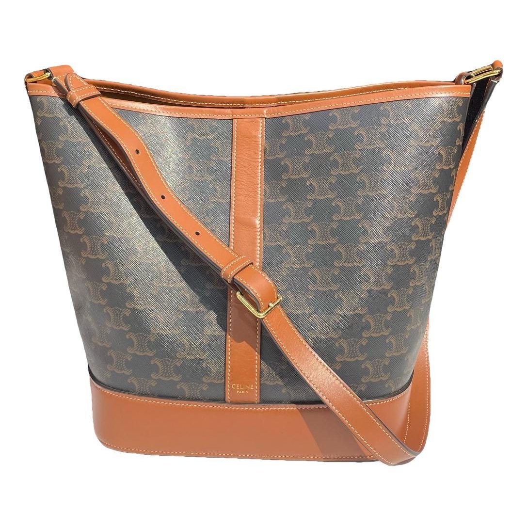 SAC SEAU patent leather handbag