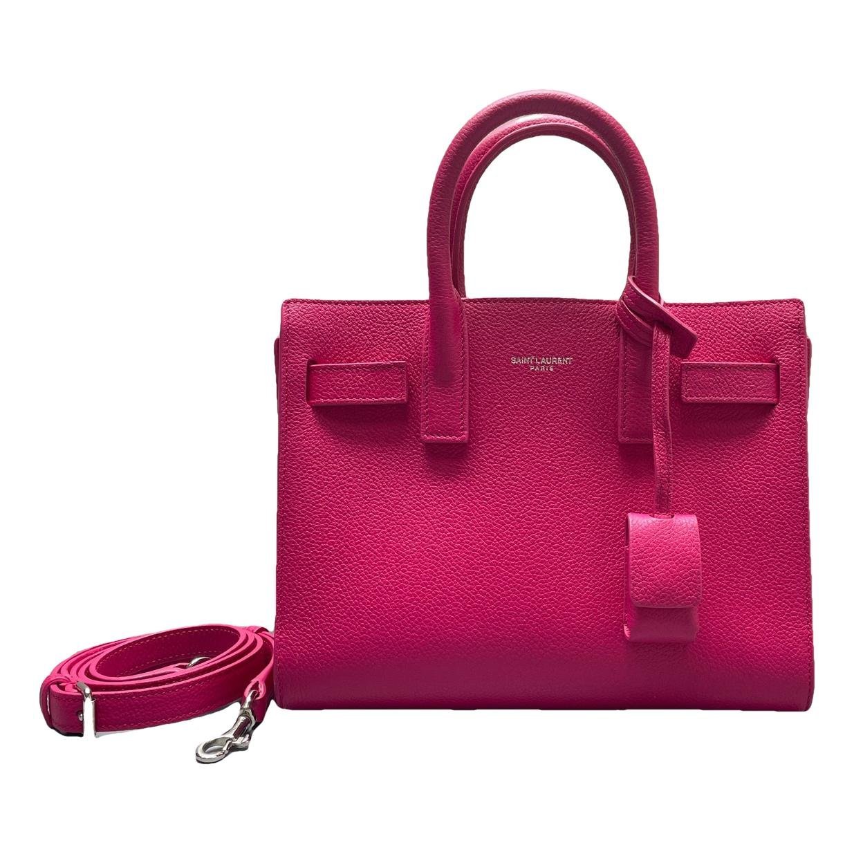 Saint Laurent Sac de Jour leather handbag