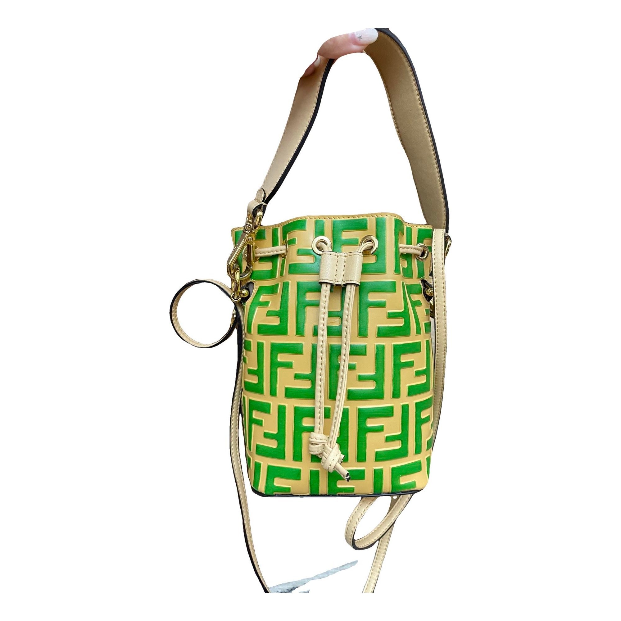 Mon Trésor leather handbag