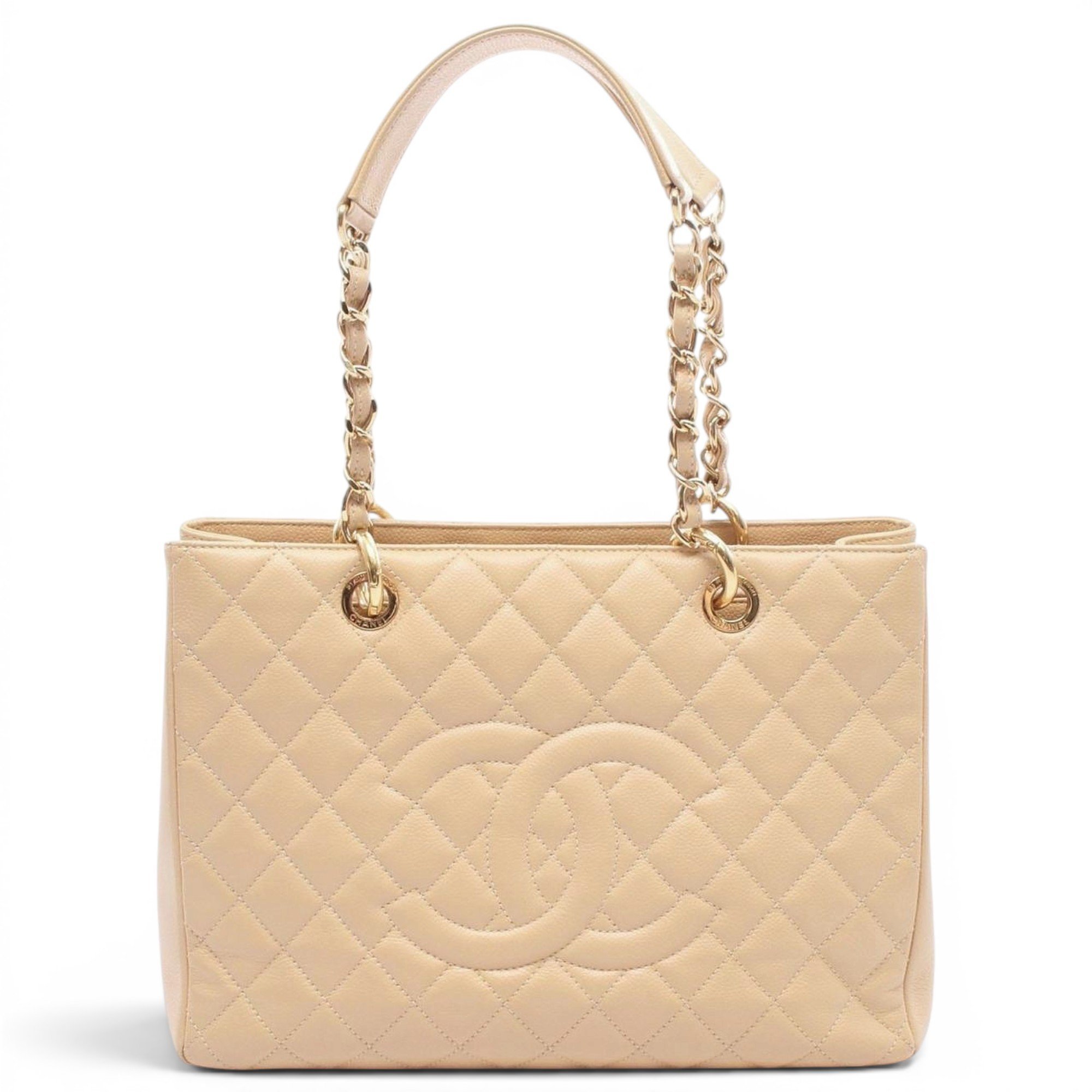 Grand shopping leather tote