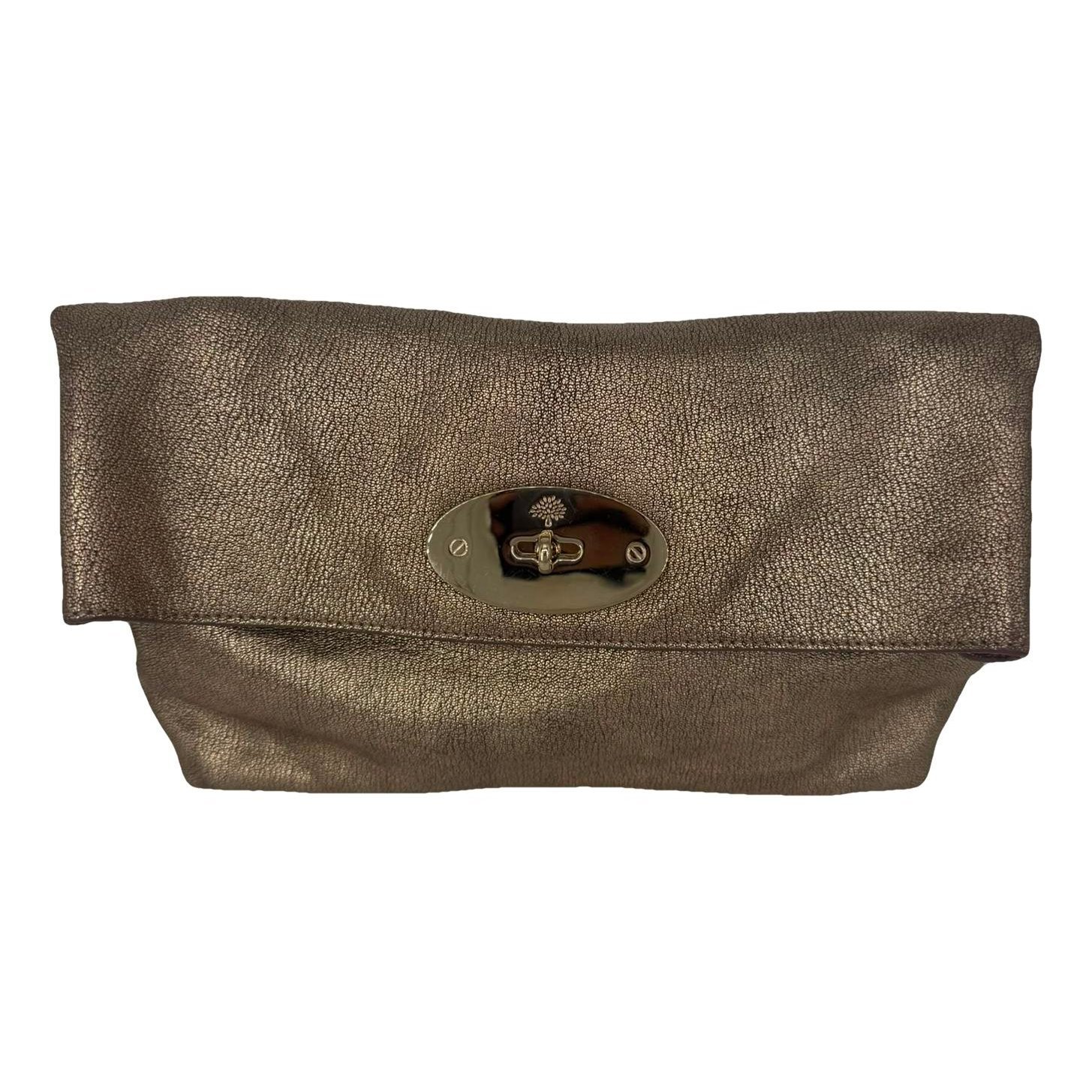 Mulberry Darley leather clutch bag