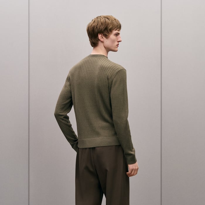 Tourbe "Detail Etriviere Alpaga" Crewneck Sweater