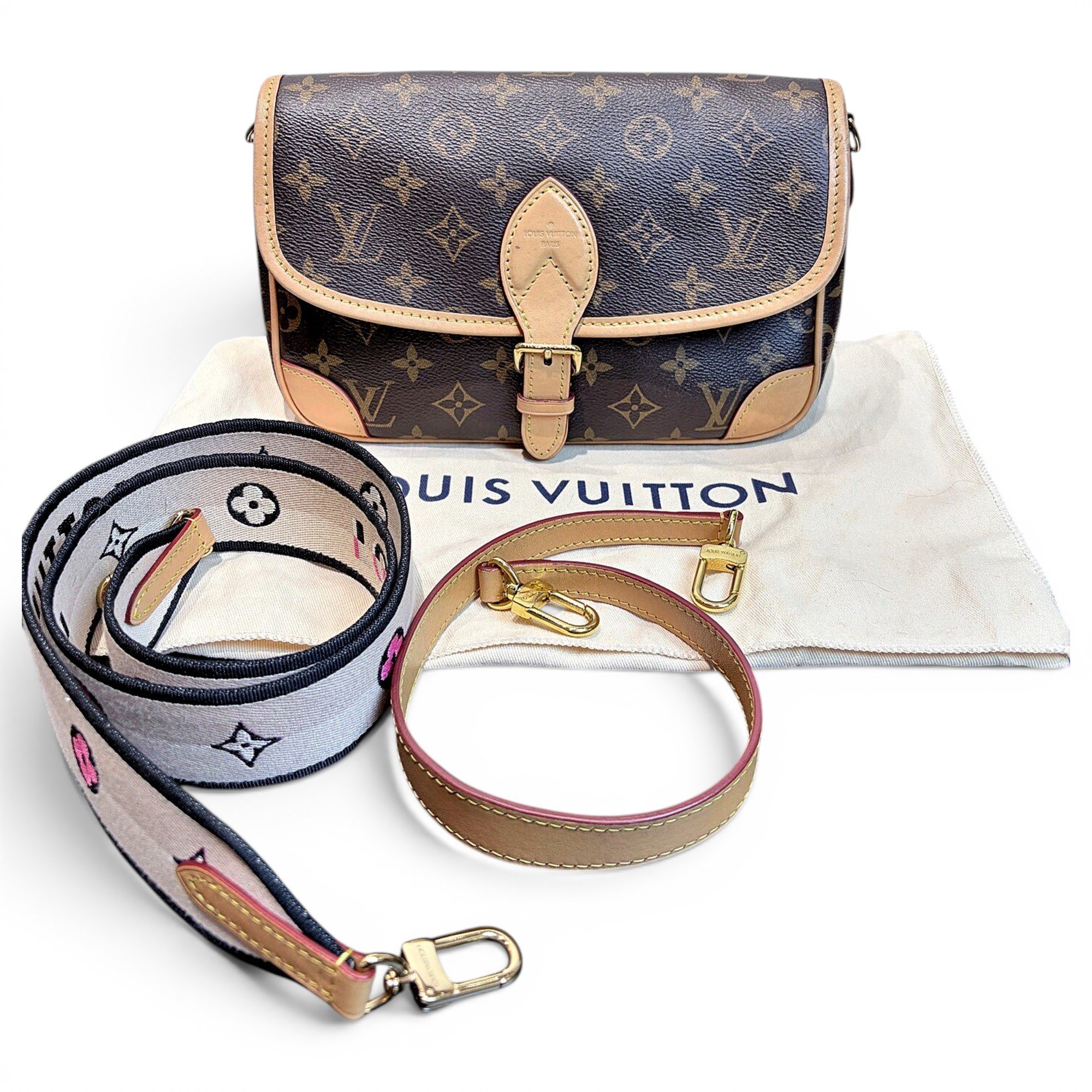 Diane leather crossbody bag