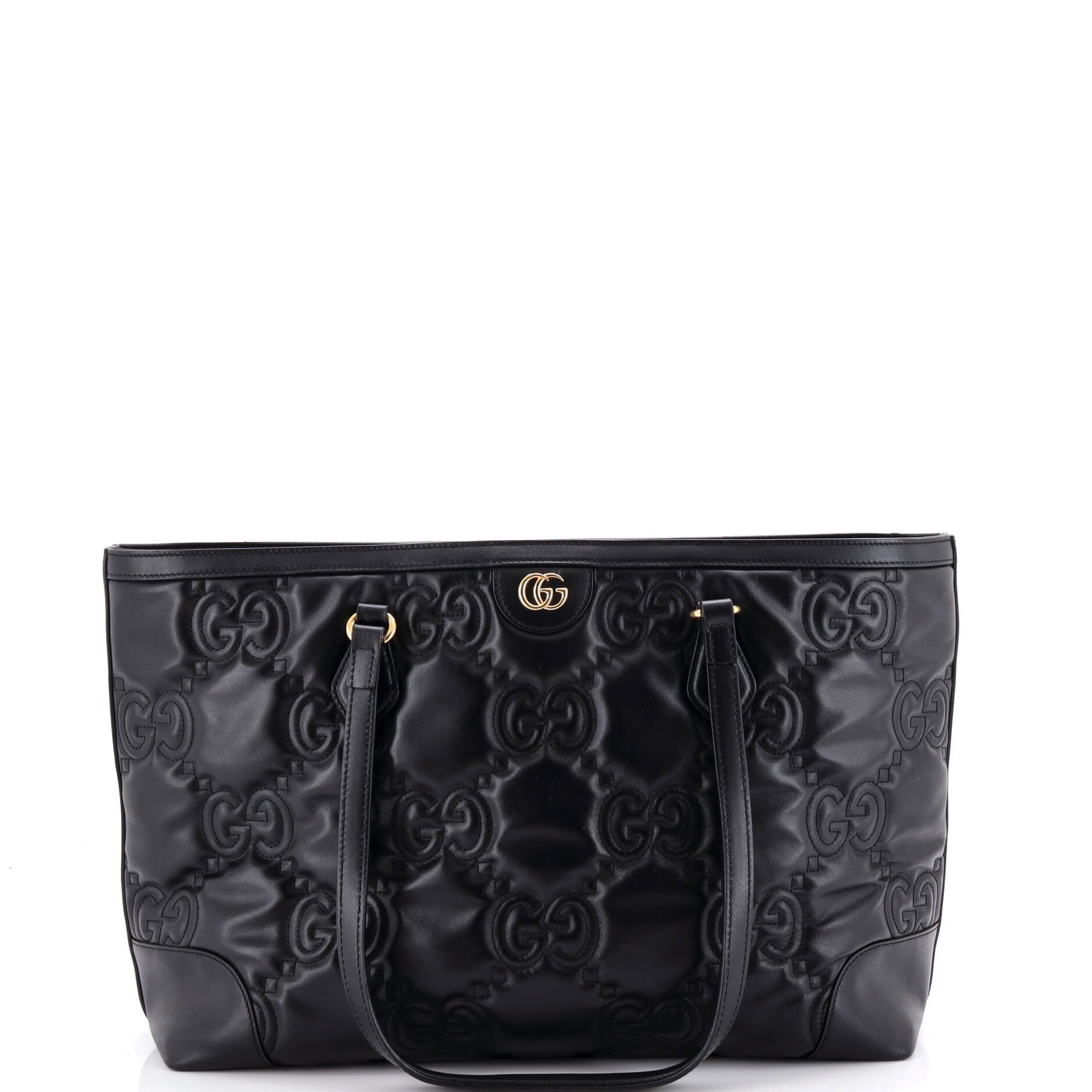 Ophidia Open Tote GG Matelasse Leather Medium
