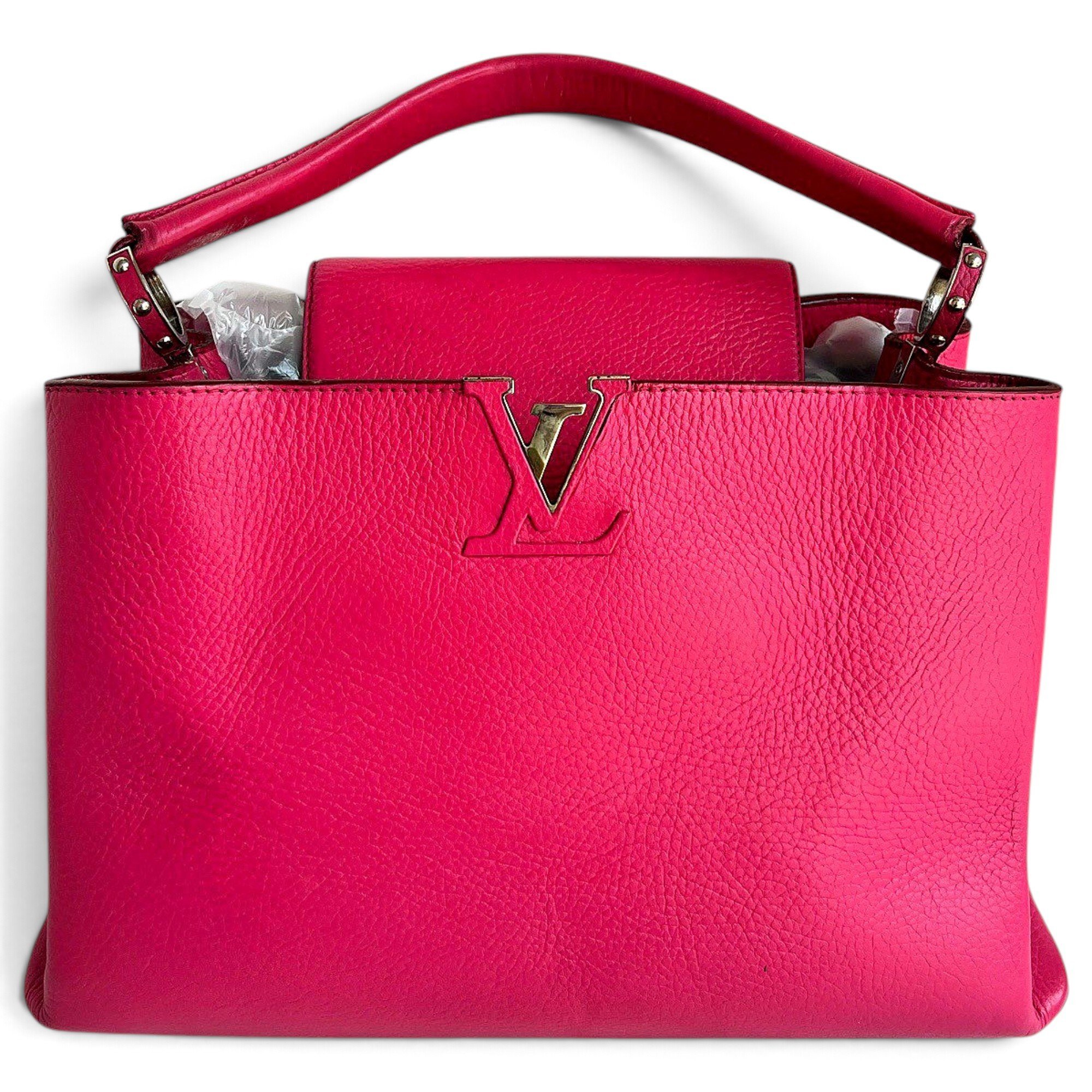 Capucines leather handbag