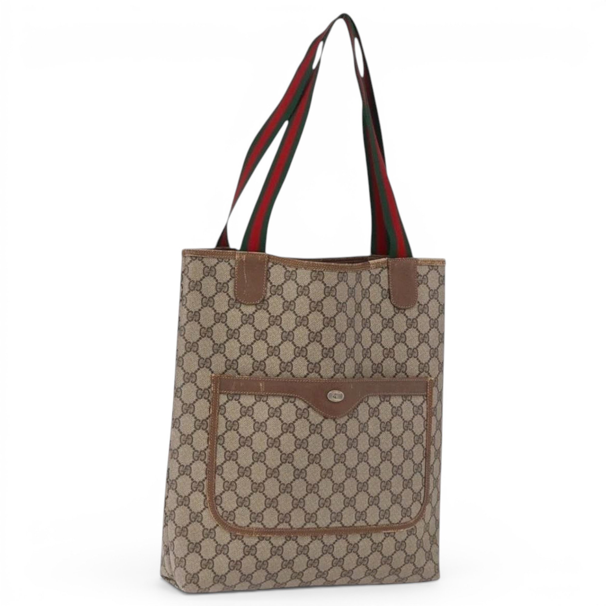 Leather tote