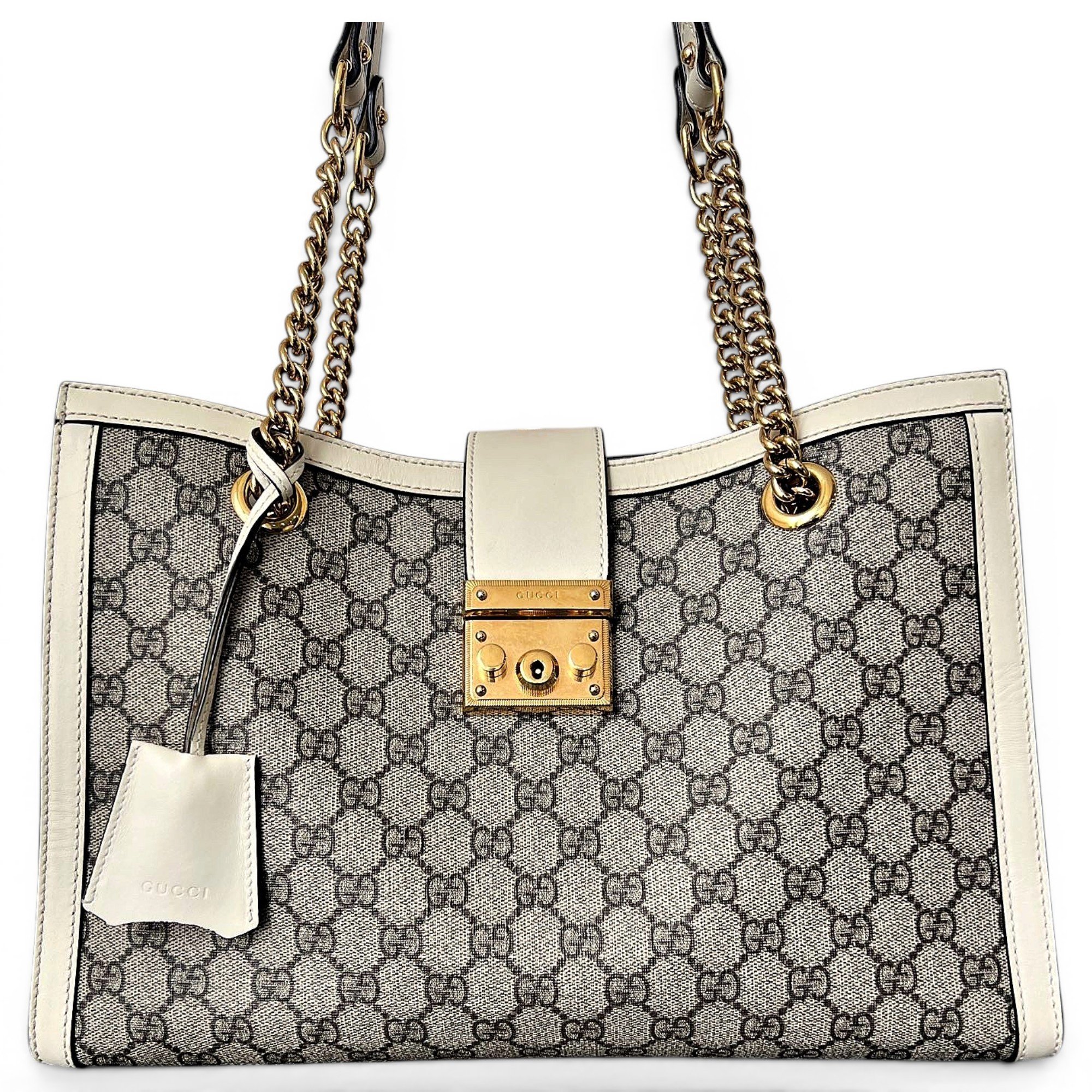 Padlock cloth handbag