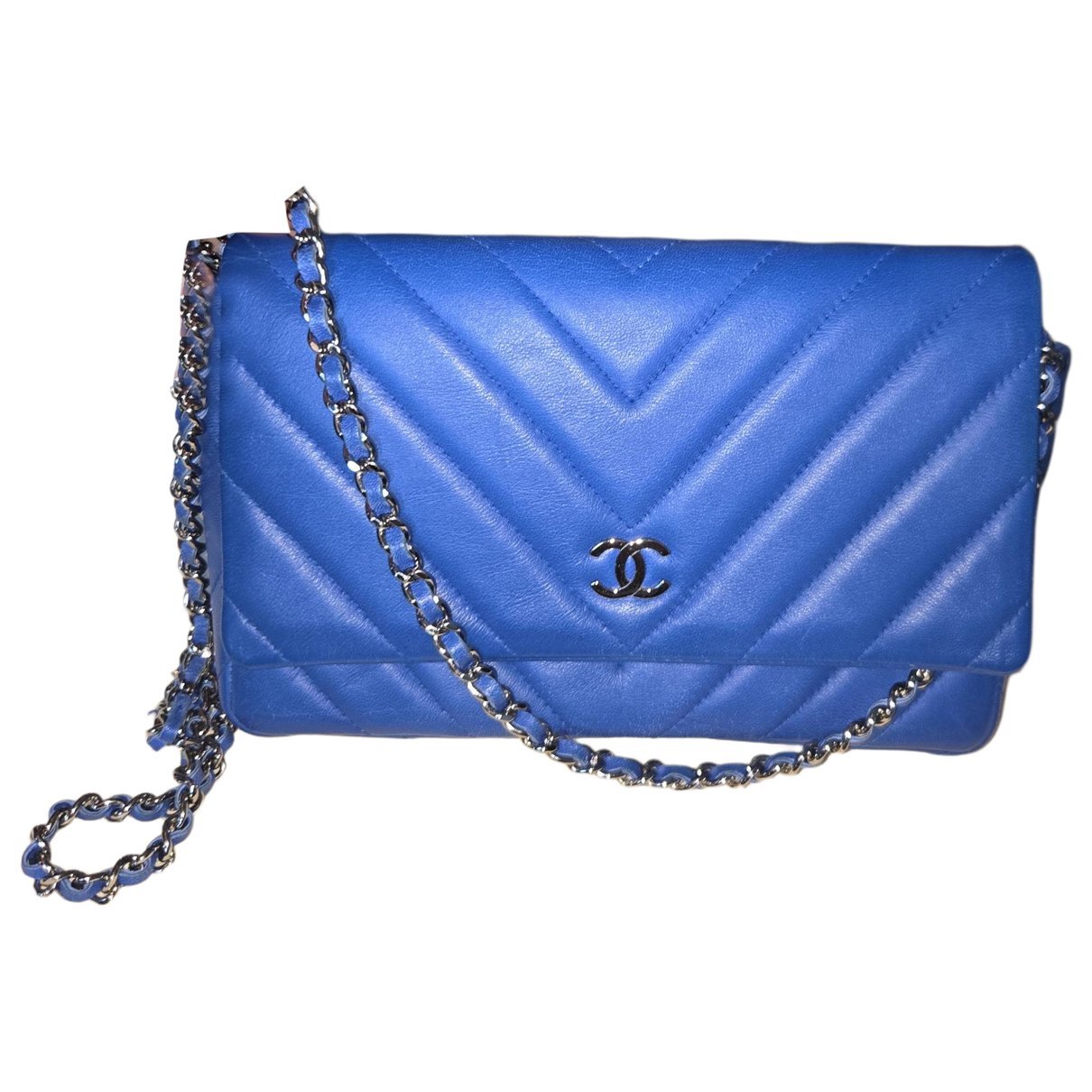 Wallet On Chain Timeless/Classique leather crossbody bag