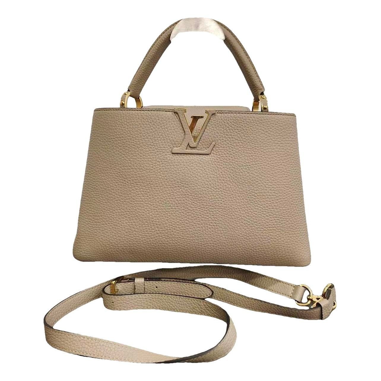 Capucines leather handbag