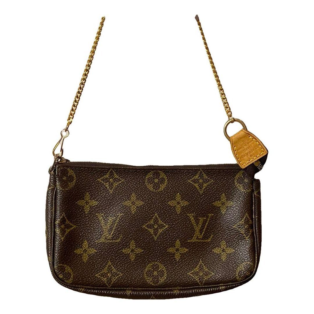 Pochette Accessoire leather handbag
