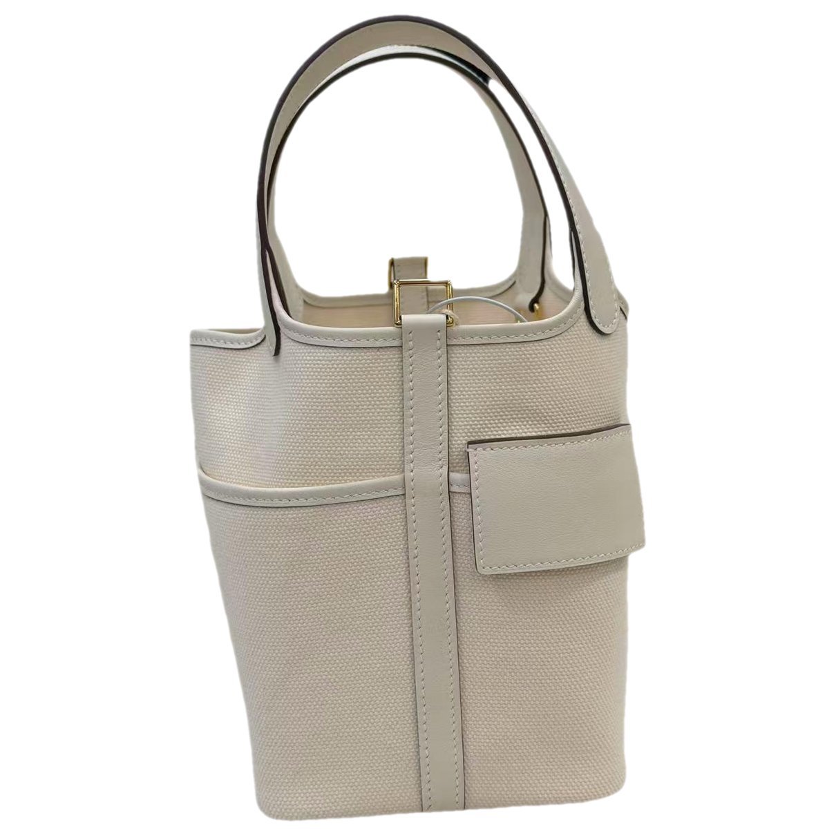Picotin leather handbag