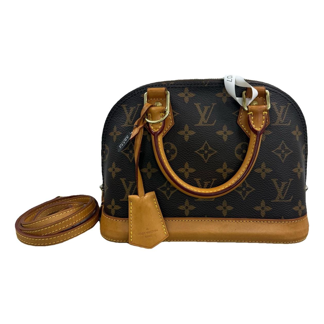 Alma leather handbag