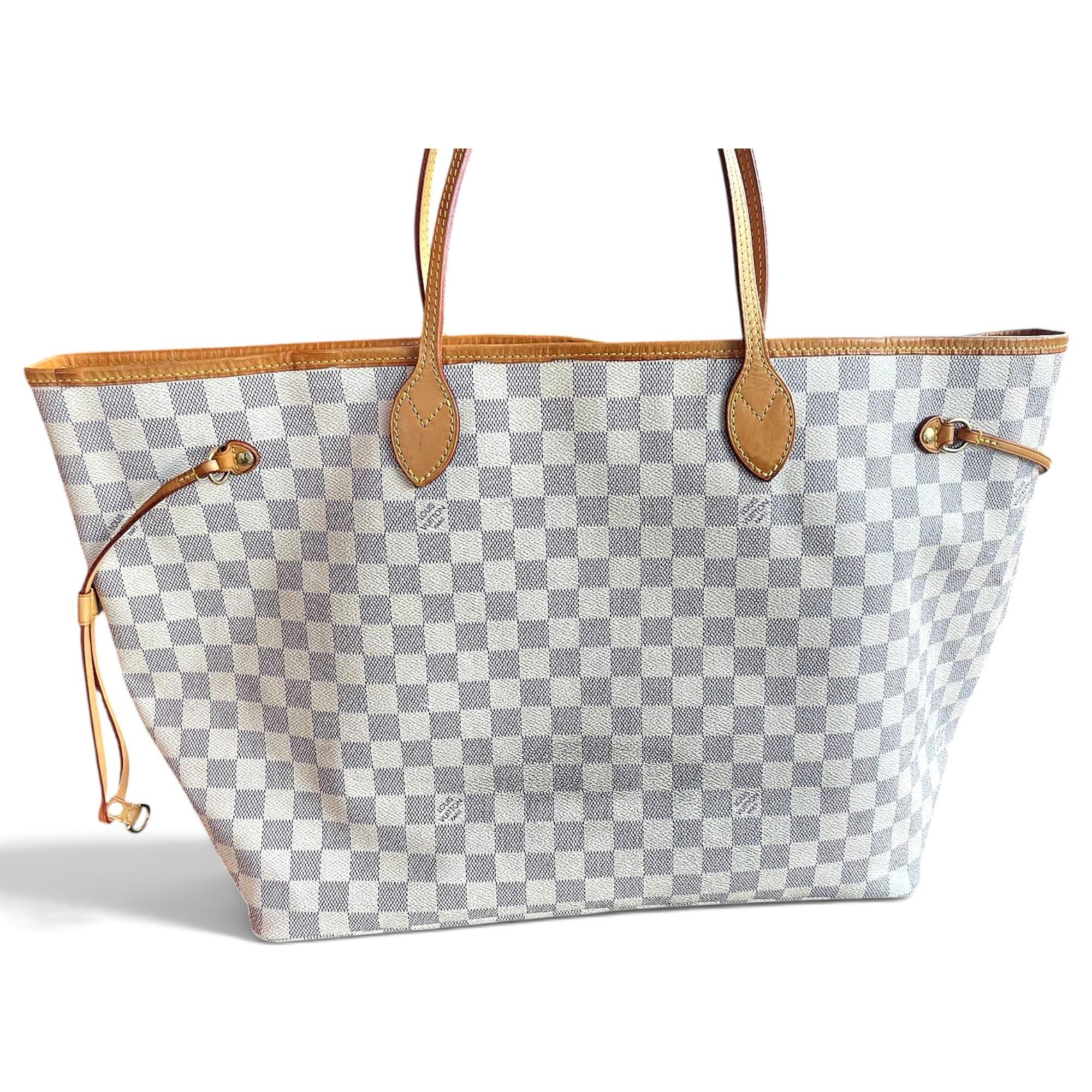 Neverfull leather tote
