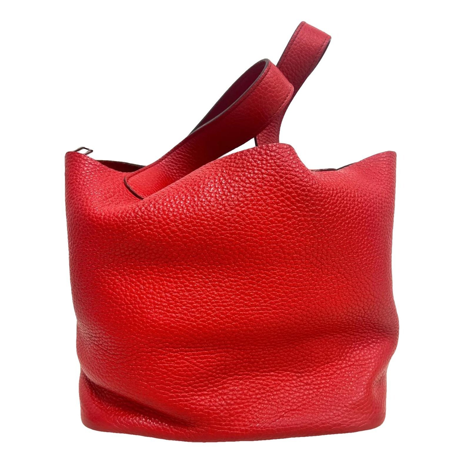 Picotin leather handbag