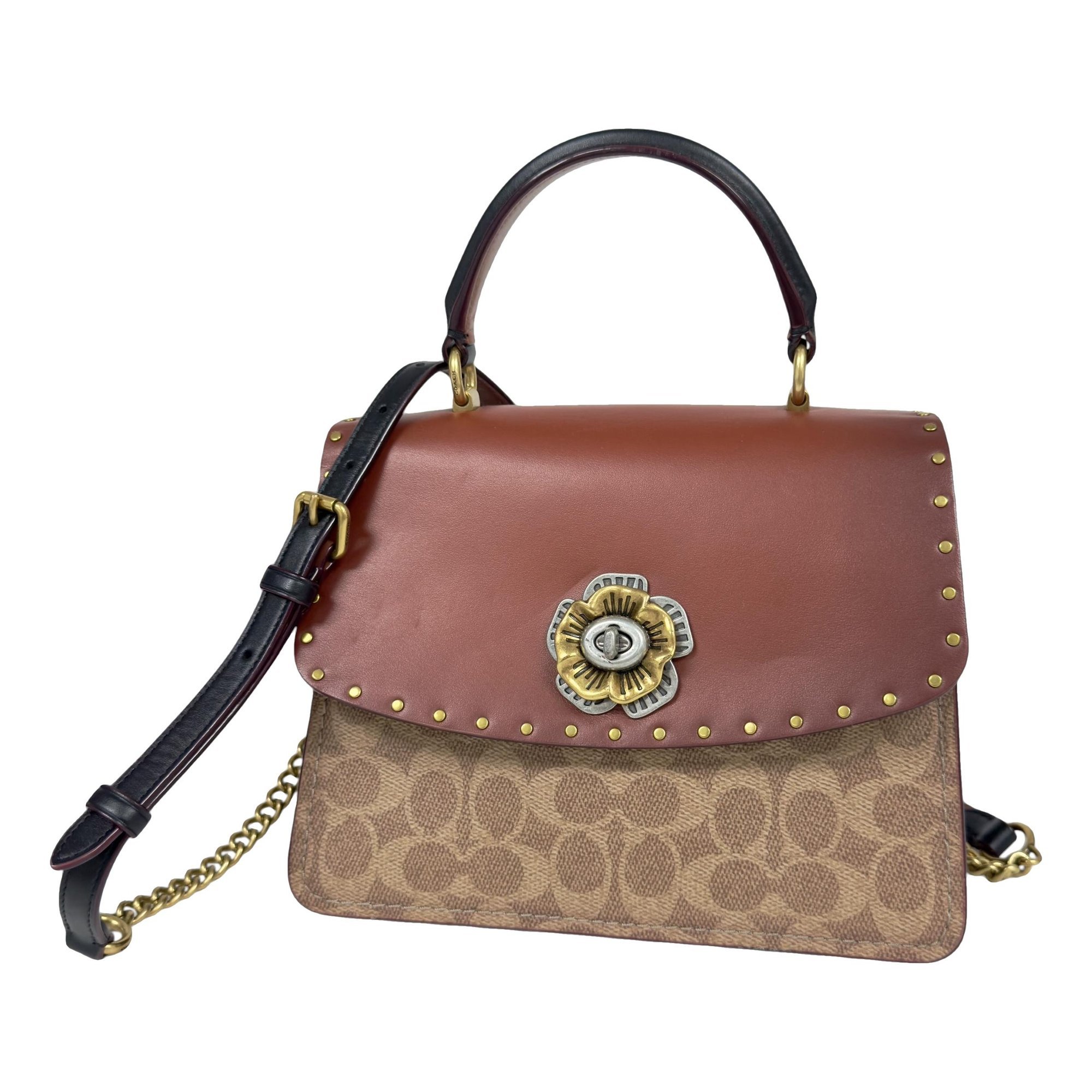Parker leather handbag