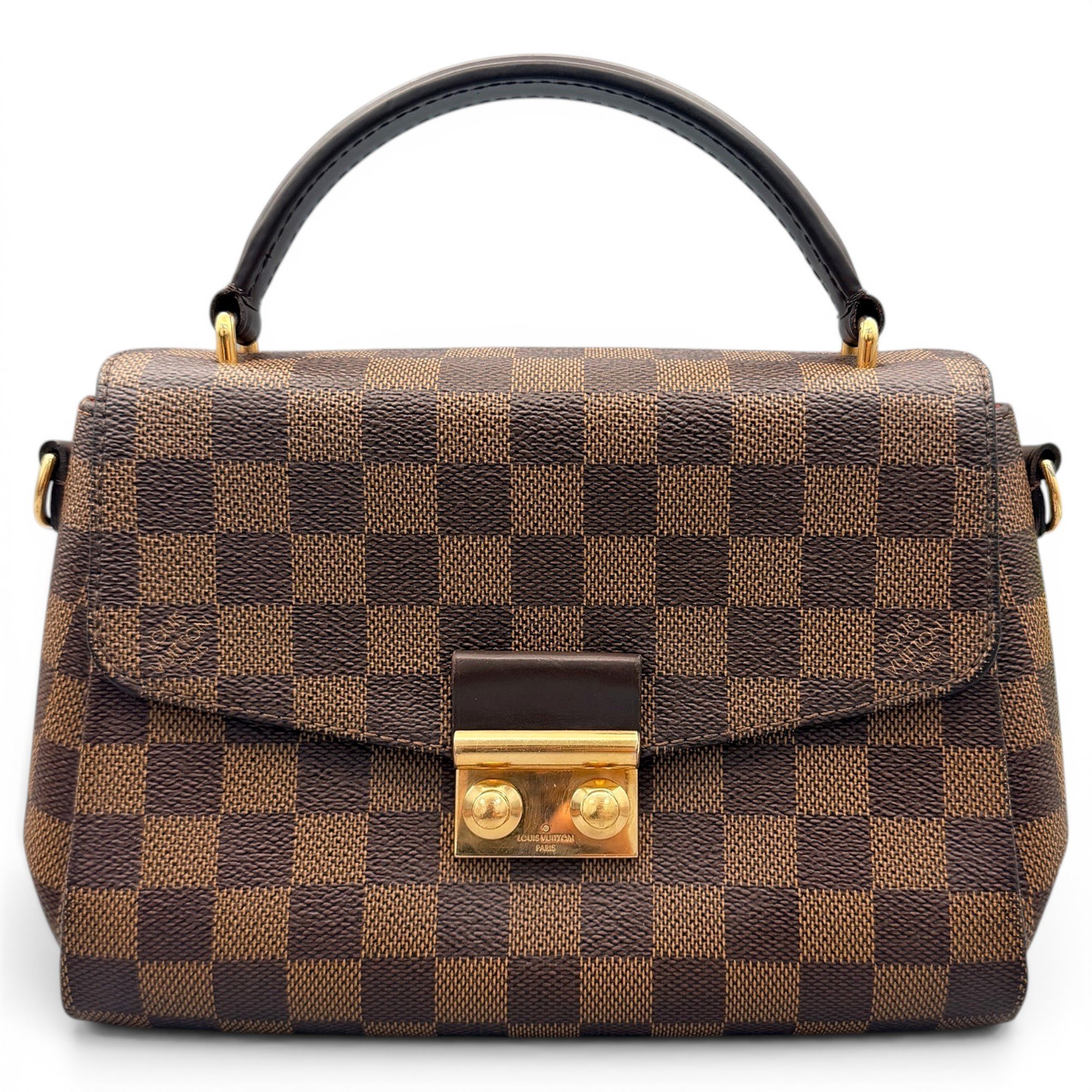 Croisette leather handbag