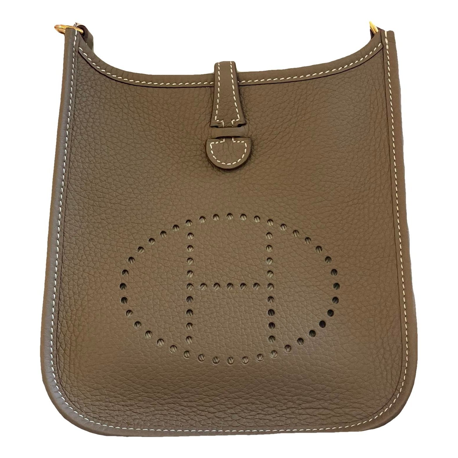 Hermes Evelyne Handbag Etoupe