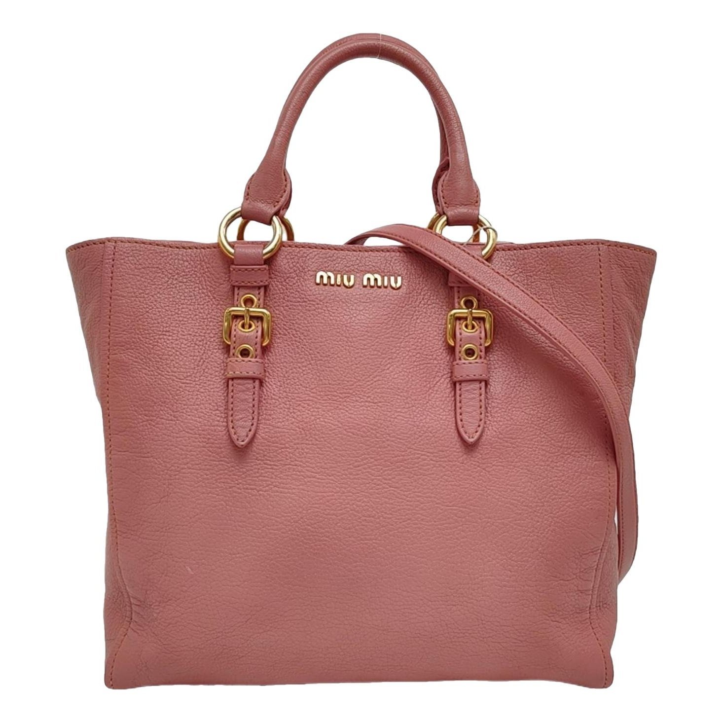 Leather handbag