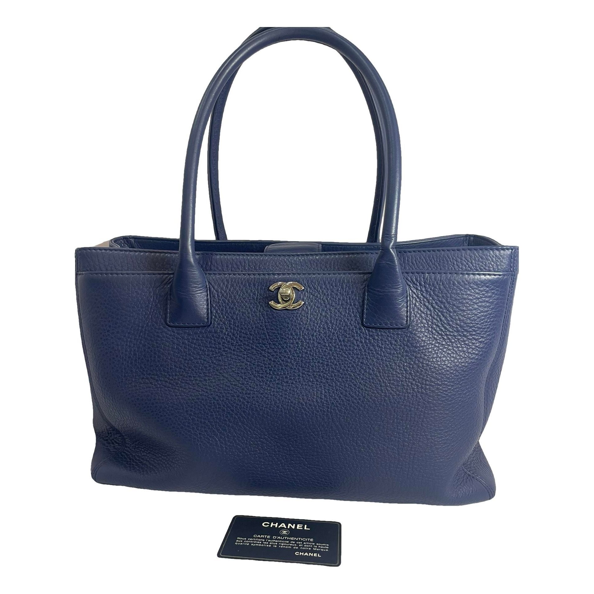 Executive leather tote