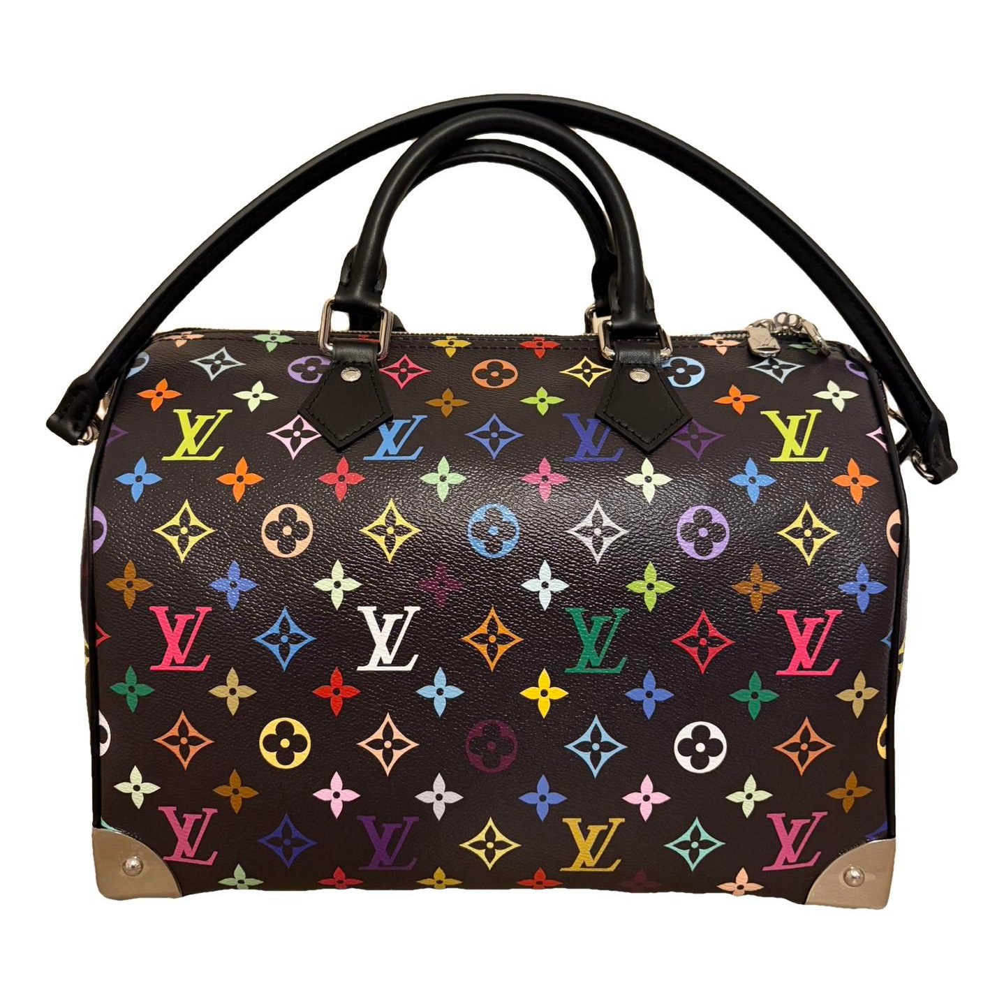Speedy leather handbag