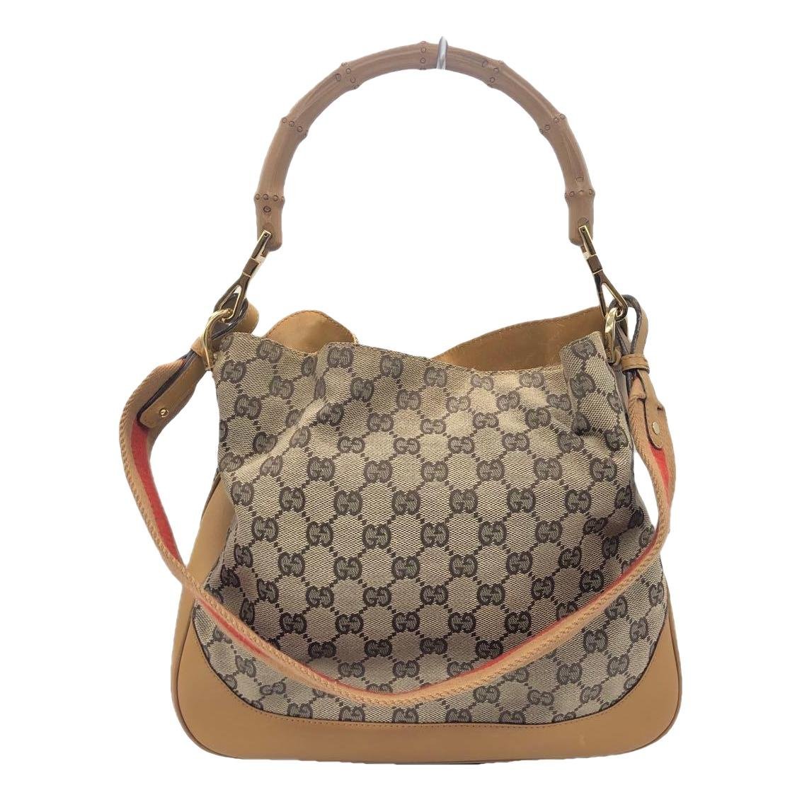 Bamboo Top Handle cloth handbag