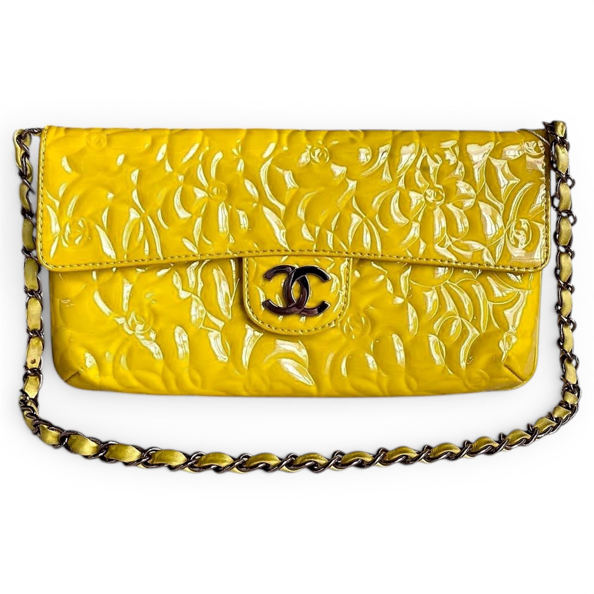 2.55 patent leather handbag