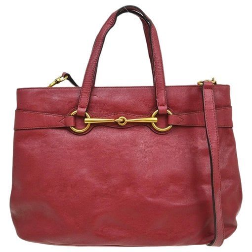 Bright Bit leather tote