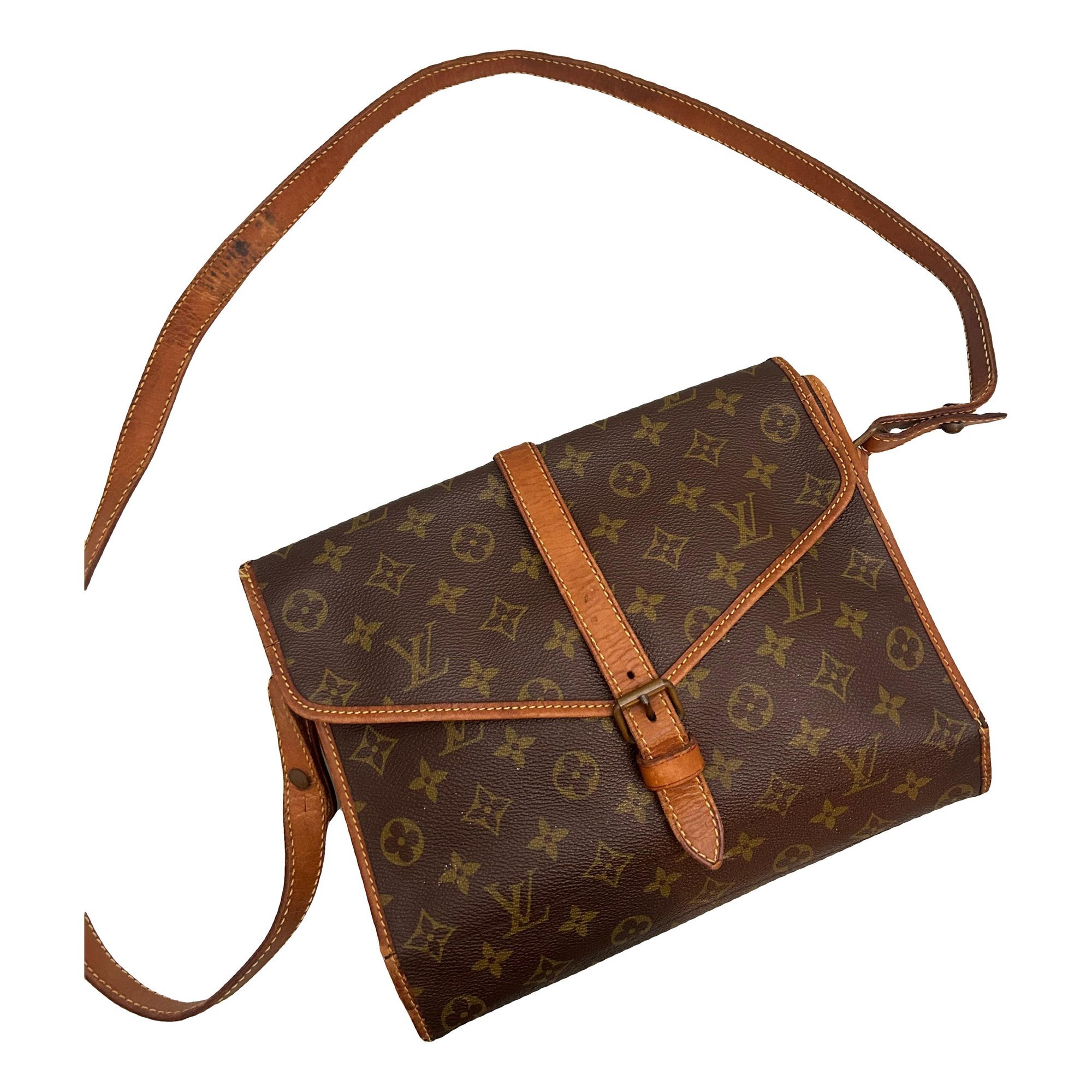 Leather crossbody bag