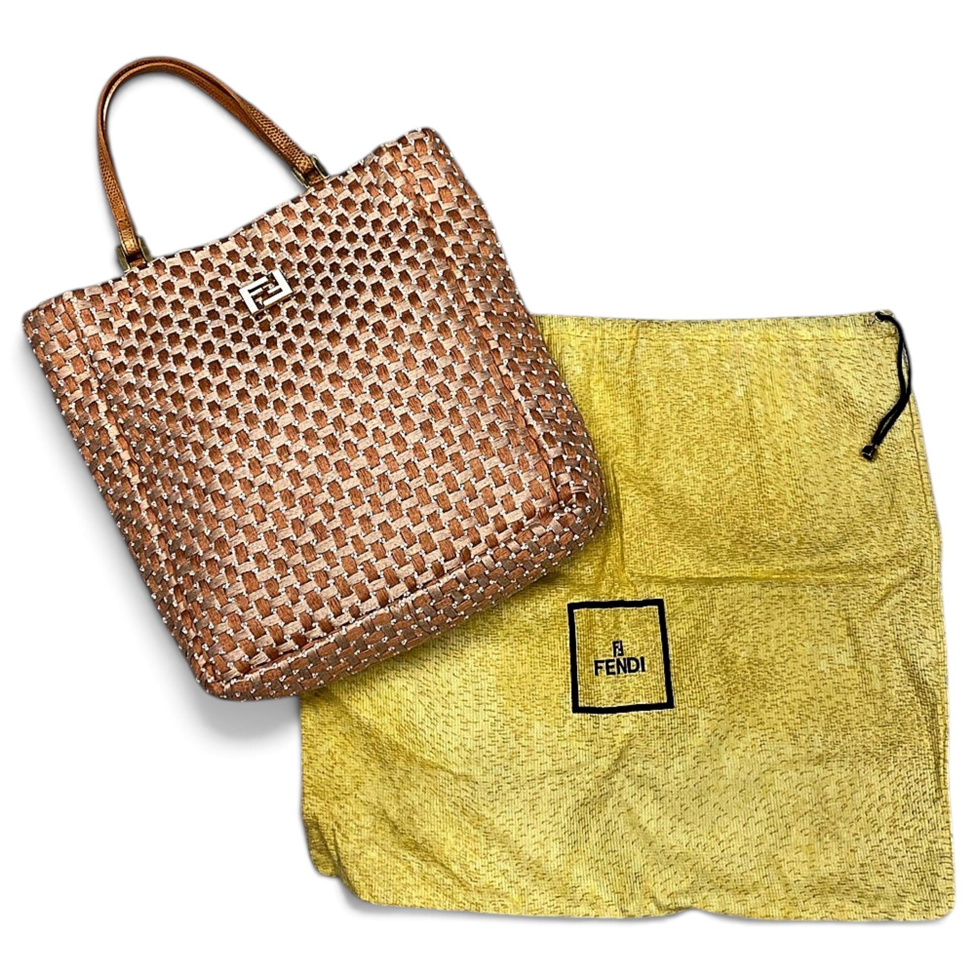 Fendi Silk tote
