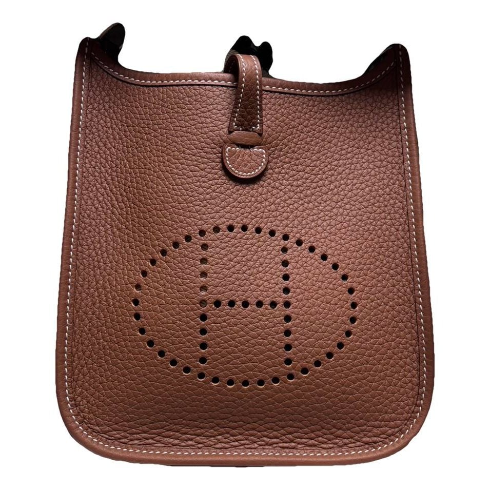 Mini Evelyne leather crossbody bag