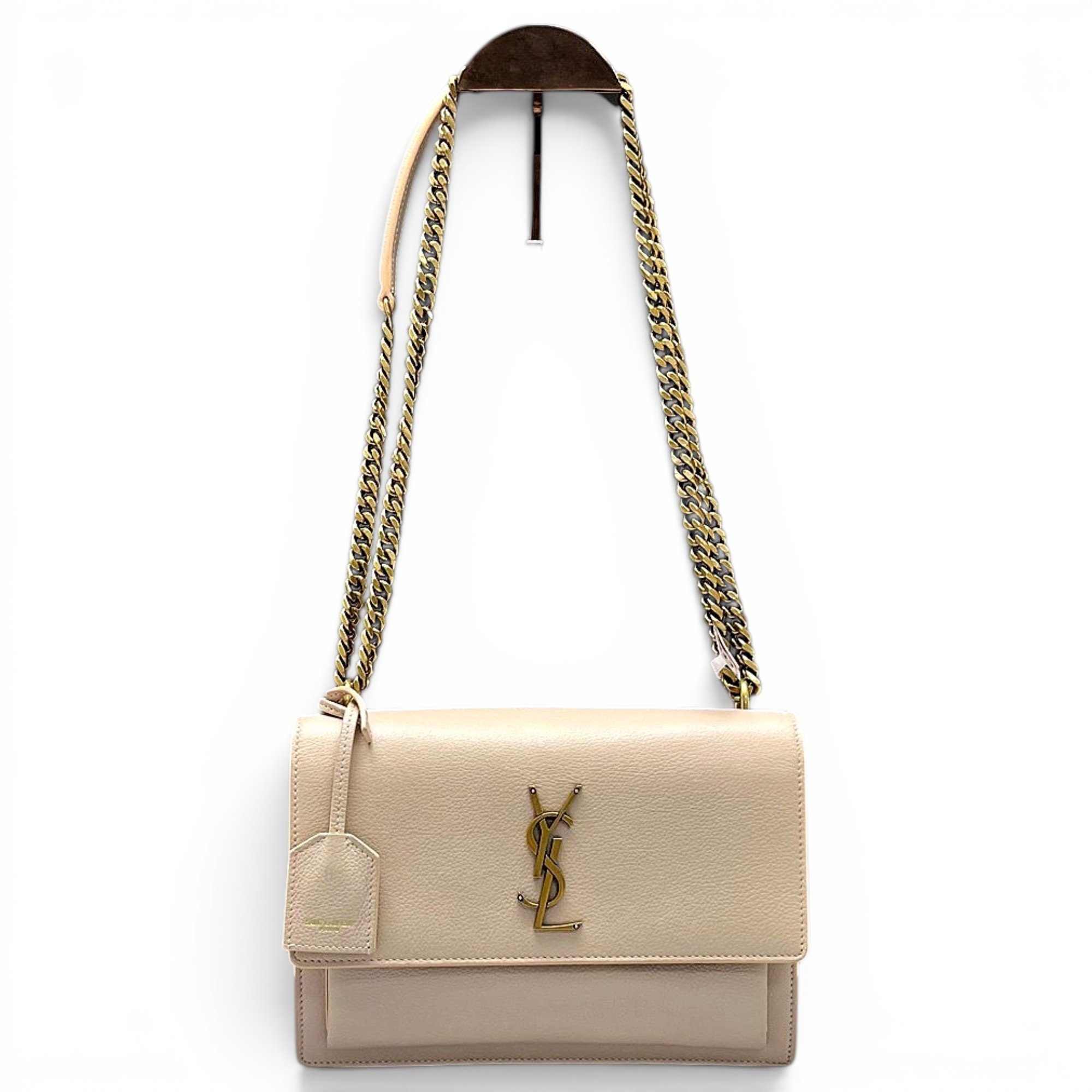 Sunset leather crossbody bag