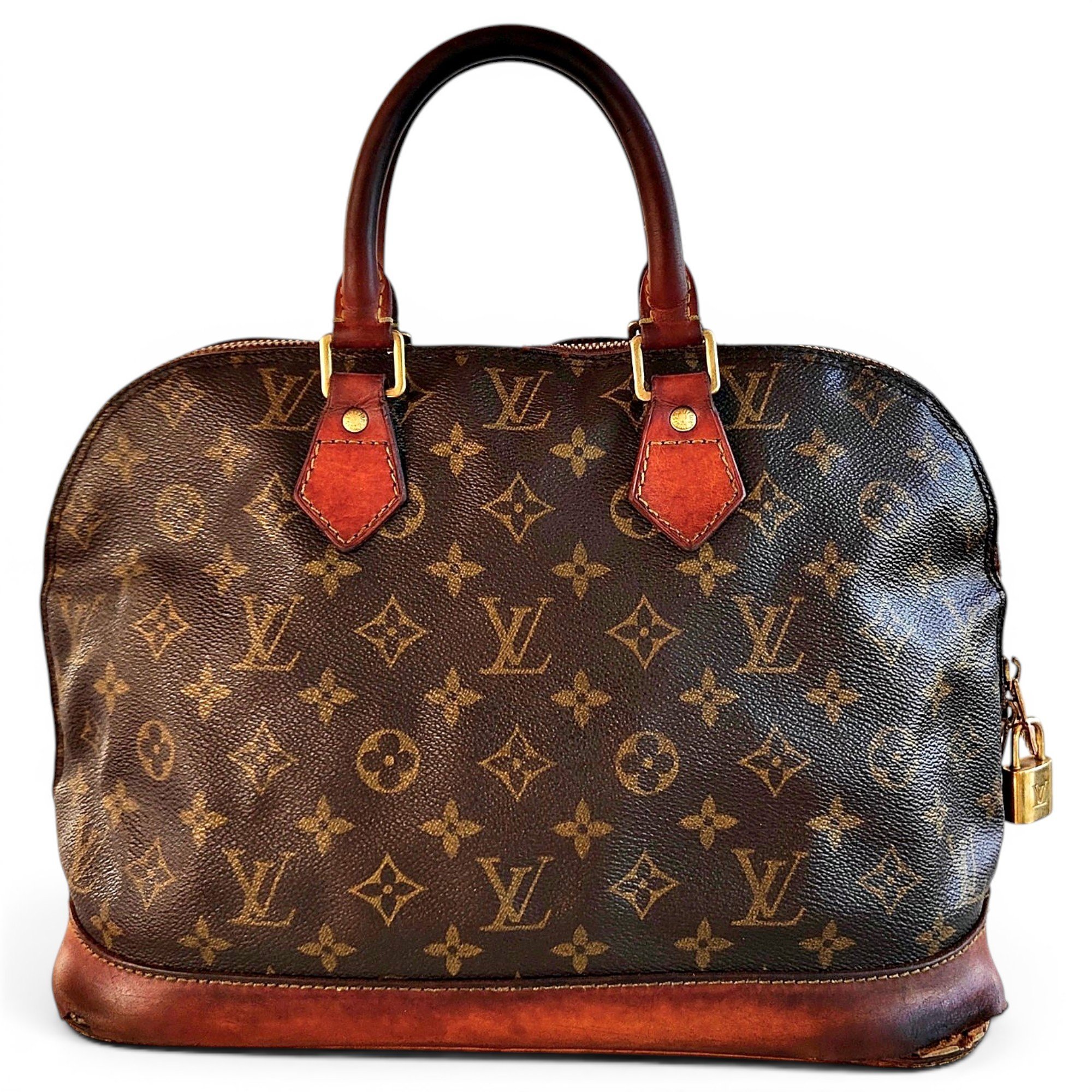 Alma leather handbag