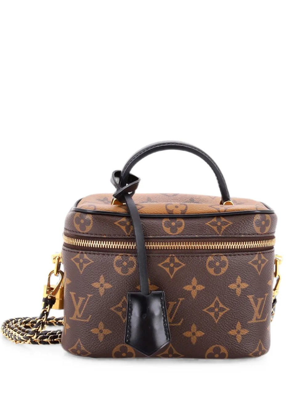 Vanity Handbag Reverse Monogram Canvas PM satchel