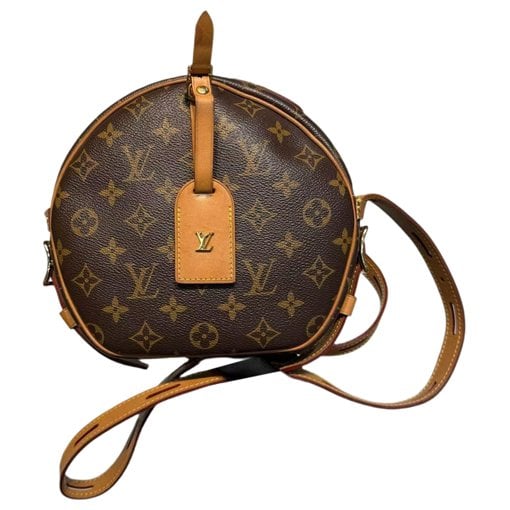Boîte chapeau souple leather handbag