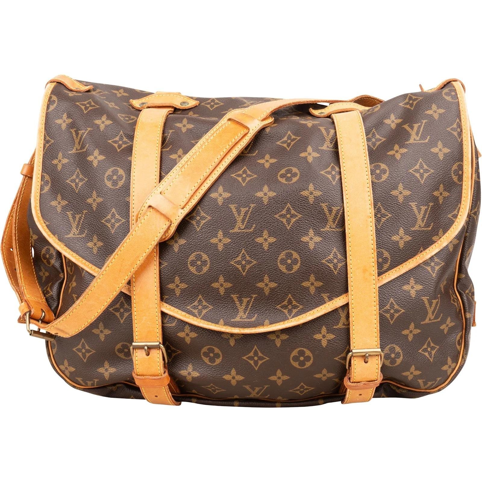 Saumur leather crossbody bag