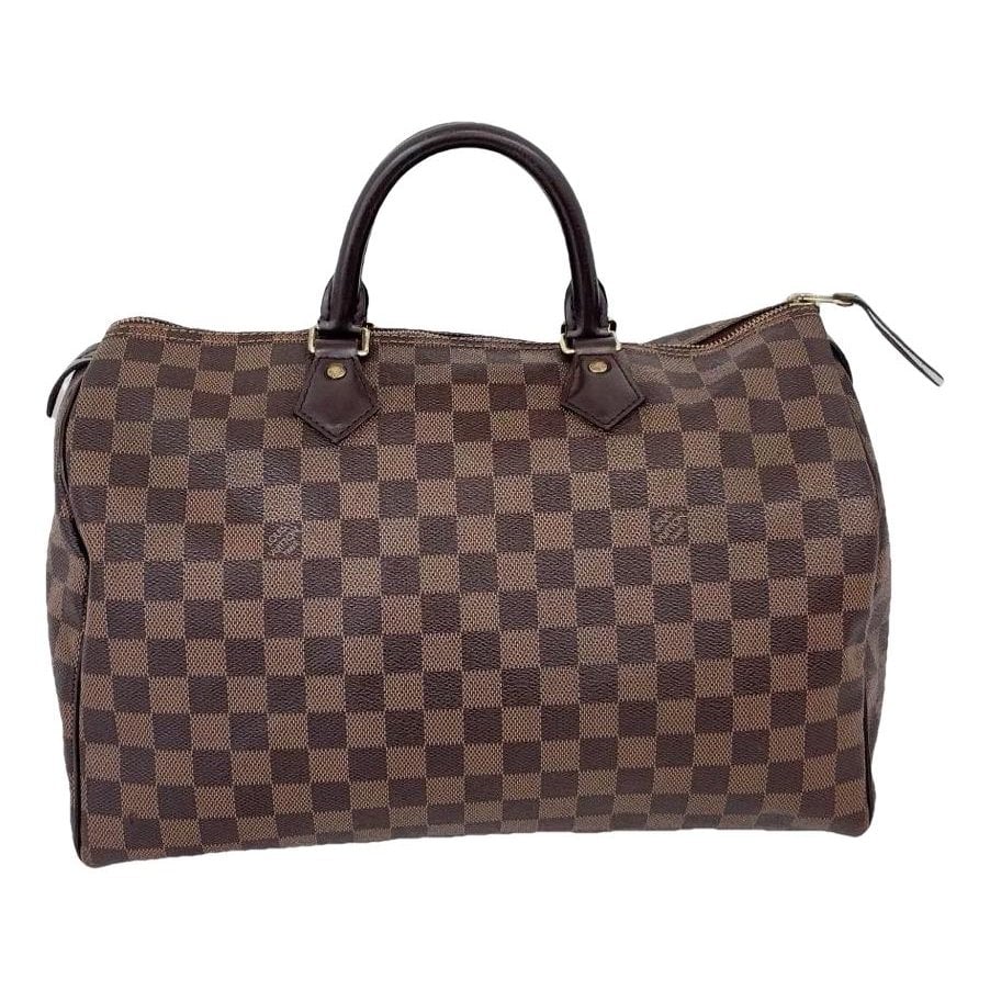 Speedy leather handbag
