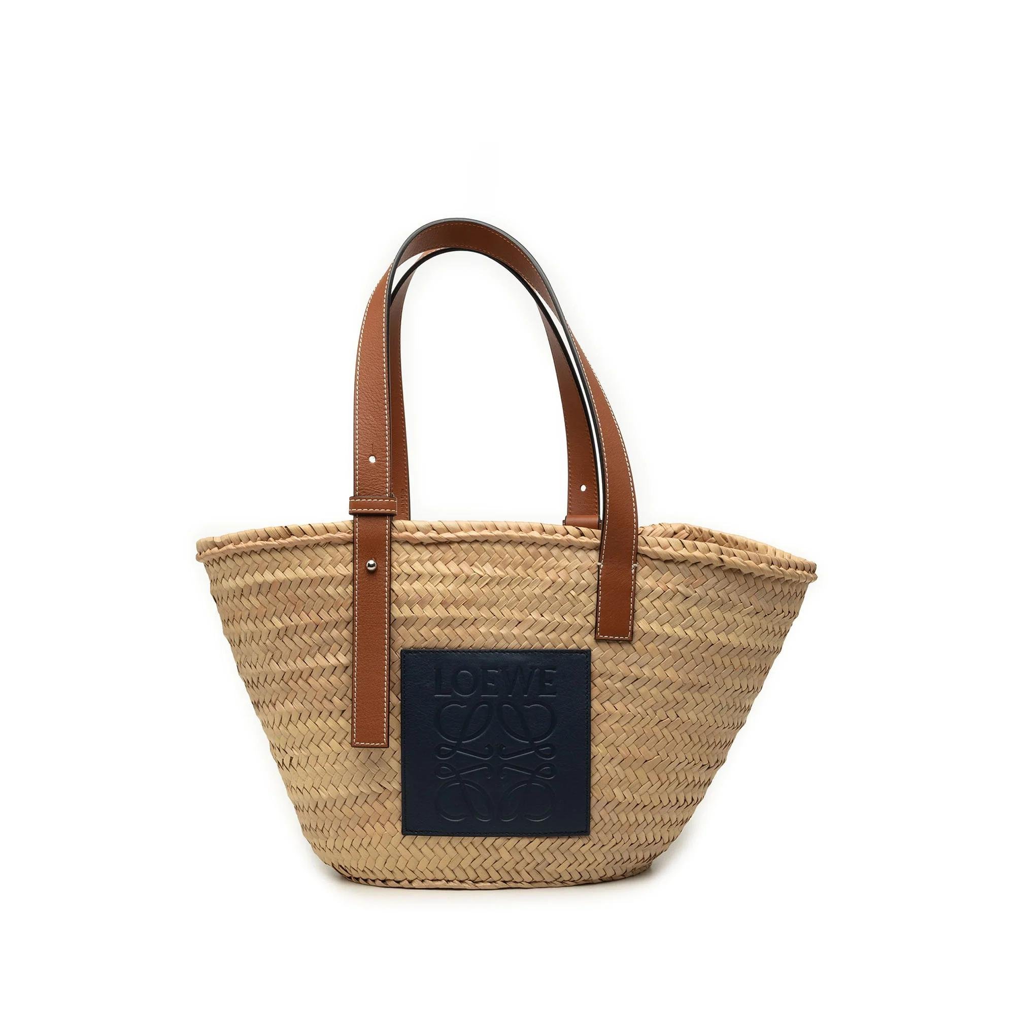 Anagram leather tote