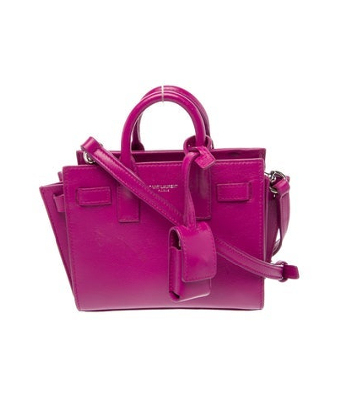 Saint Laurent Laurent Leather Sac De Jour Toy