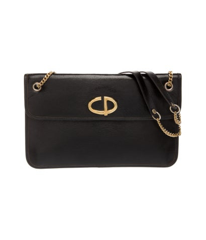 Dior Dior Leather Shoulder Bag Vintage