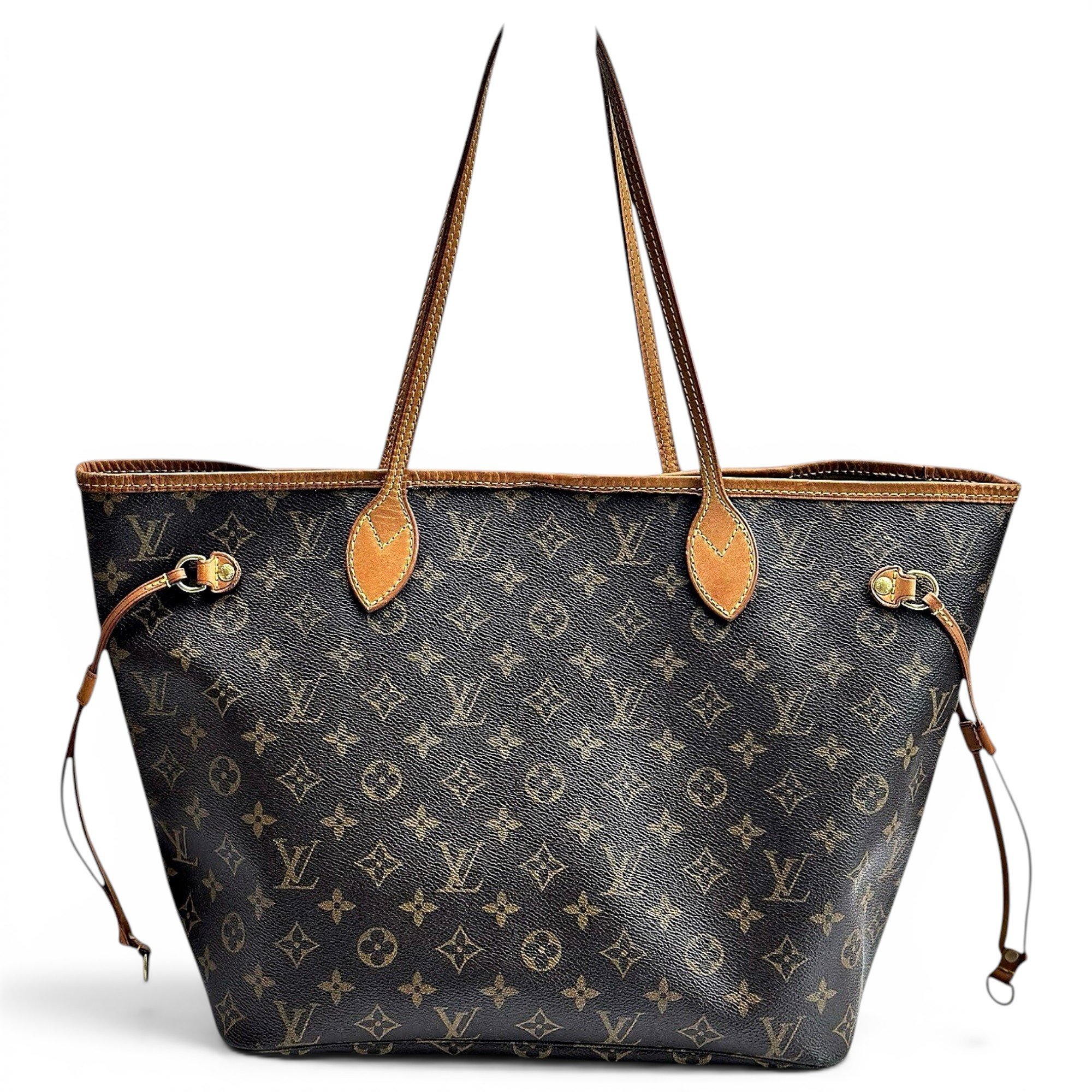 Neverfull leather tote